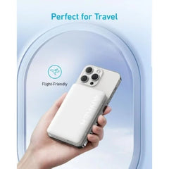 Anker 334 Magnetic Battery (MagGo) PowerCore 10000 mAh Power Bank - White