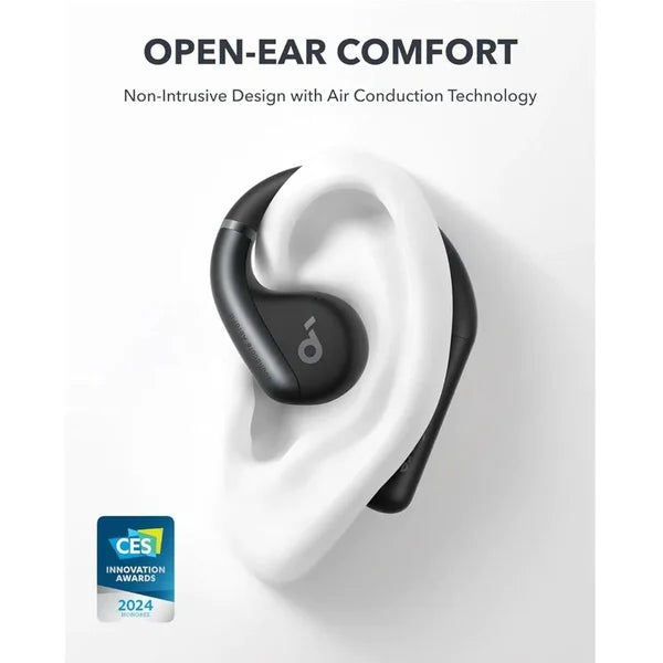 Anker Soundcore AeroFit Open-Ear Wireless Earbuds (A3872H11) - Black