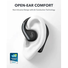 Anker Soundcore AeroFit Open-Ear Wireless Earbuds (A3872H11) - Black
