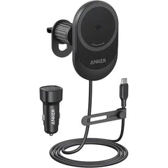 Anker MagGo Wireless Car Mount Charger with 25W Adapter