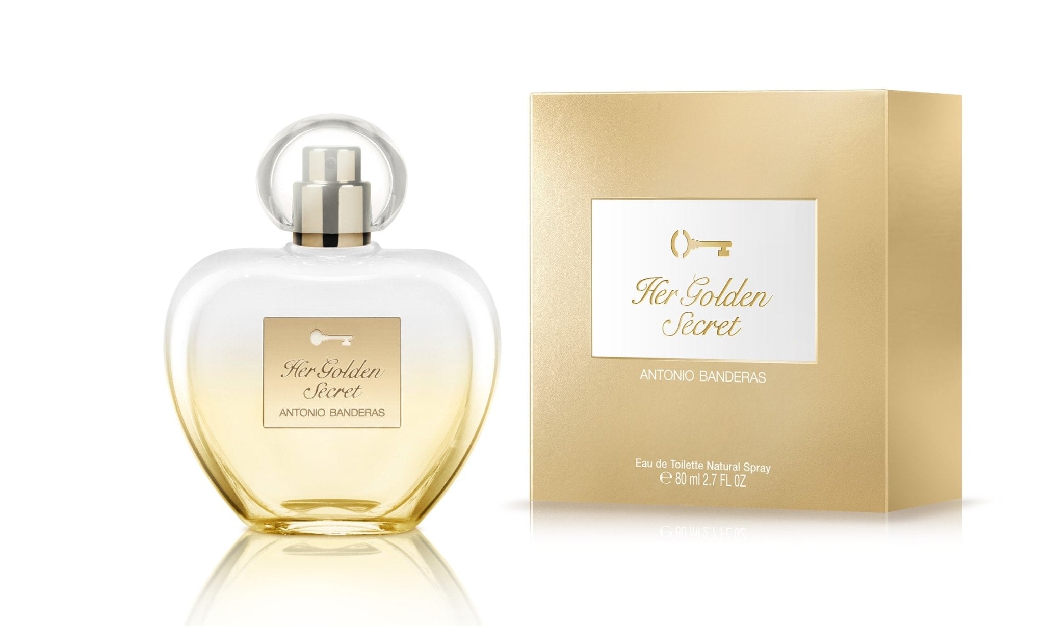 Antonio Banderas Her Golden Secret For Women EDT 80Ml - AllurebeautypkAntonio Banderas Her Golden Secret For Women EDT 80Ml