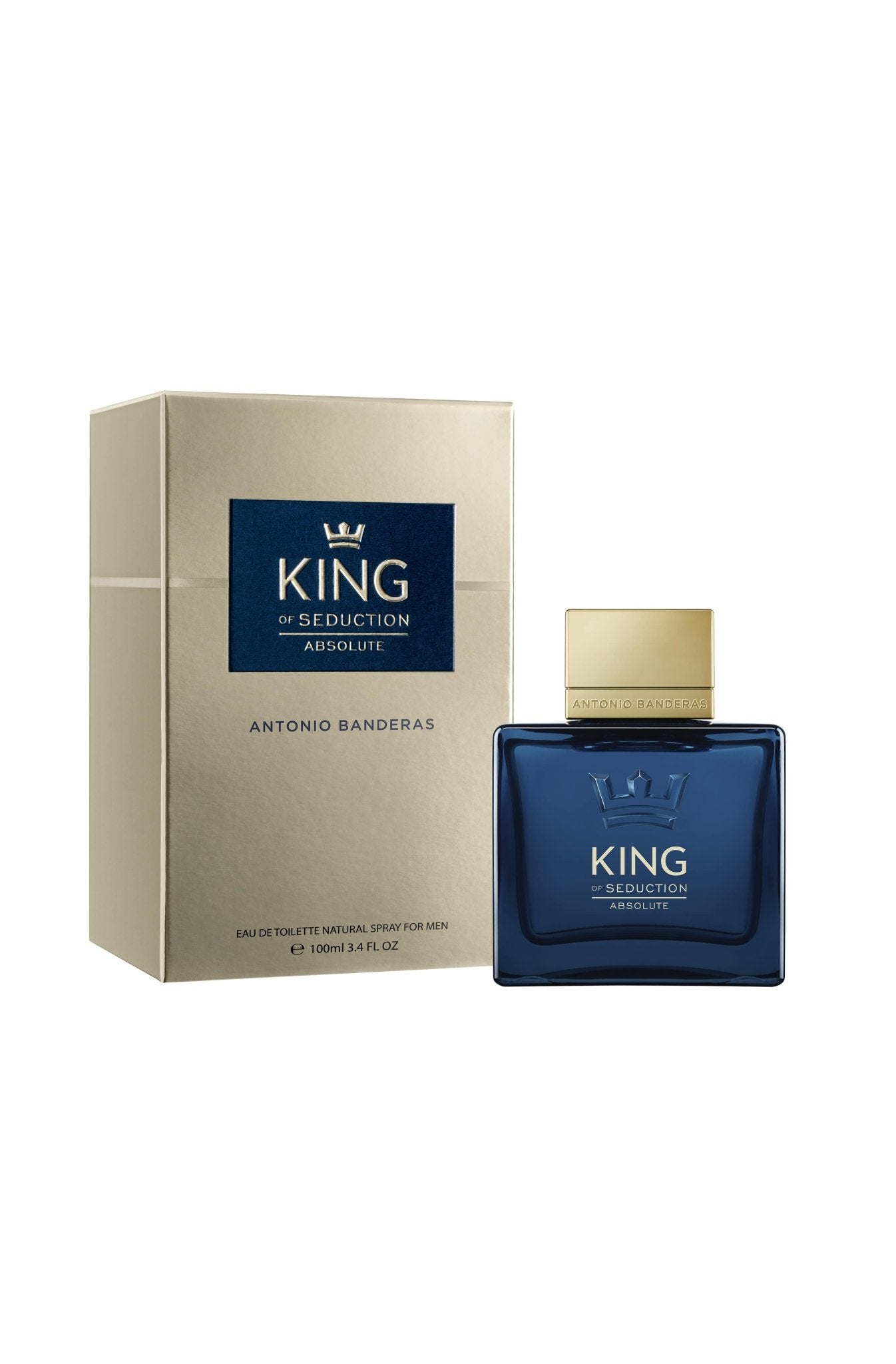 Antonio Banderas King Of Seduction Absolute For Men EDT 100Ml - AllurebeautypkAntonio Banderas King Of Seduction Absolute For Men EDT 100Ml