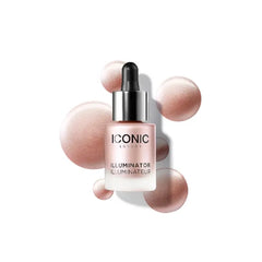 ICONIC LONDON Illuminator | Liquid Highlighting Drops for a Radiant Glow, Cruelty-Free, Vegan Makeup, 0.45 Fl oz