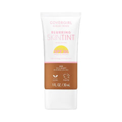 COVERGIRL Clean Fresh Blurring Skin Tint with Liquid Foundation, Soft Matte Finish, Smooths, Brightens, Blurs Pores, Mineral Sunscreen, Vegan Formula