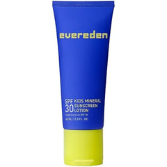 Evereden SPF50 Fluid Silk Mineral Kids Sunscreen Clean Cooling Non Nano UVA, UVB, & IR Protection for Sensitive Skin Sheer, Lightweight, & Waterproof for Up to 40 Mins Beach Day Toddler Sunscreen
