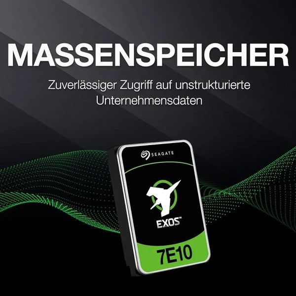 Seagate ST6000NM029A Exos 7E8, 6TB, Enterprise Internal Hard Drive, SAS, 3.5