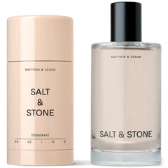 Salt & Stone Signature Scent Duo Set | 48 Hour Aluminum-Free Deodorant & Hydrating Body Mist | Skincare-Infused Deodorant & Body Spray