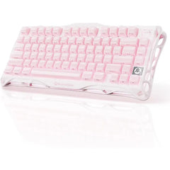 GravaStar Mercury K1 75% Wireless Mechanical Gaming Keyboard – Aluminum Alloy Exoskeleton, Hot-Swappable Gasket Mount, RGB Backlit