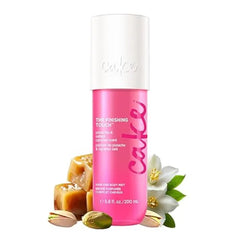Cake Beauty Finishing Touch Hair and Body Mist, Toasted Vanilla & Macadamia Scent Fine Fragrance Mist Infused with Aloe and Argan Oil