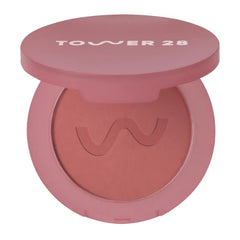 Tower 28 GetSet Matte Powder Blush for Cheeks - 12-Hour Setting Blush Powder for Smooth, Blurred Skin, Talc-Free, Sweat-Proof Face Blushes, Makeup for Sensitive Skin