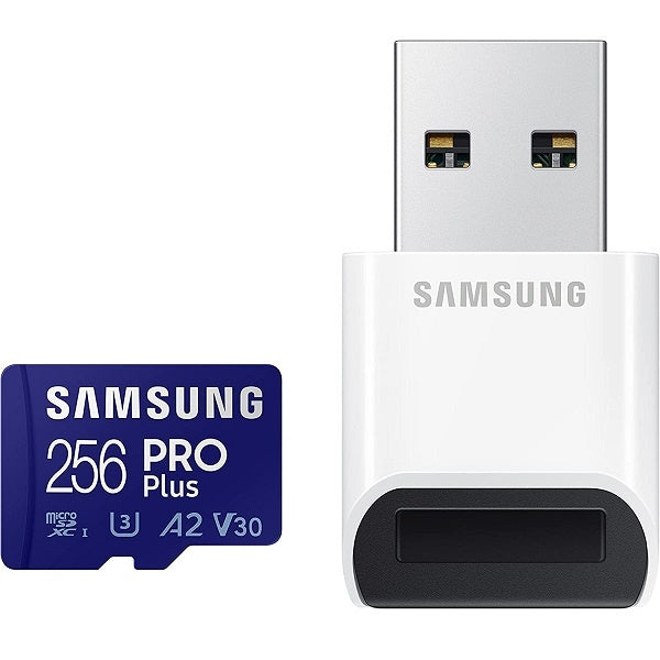 Samsung Micro SD Pro Plus Memory Card With Reader 160MB/S (MD256KB/AM) 256GB