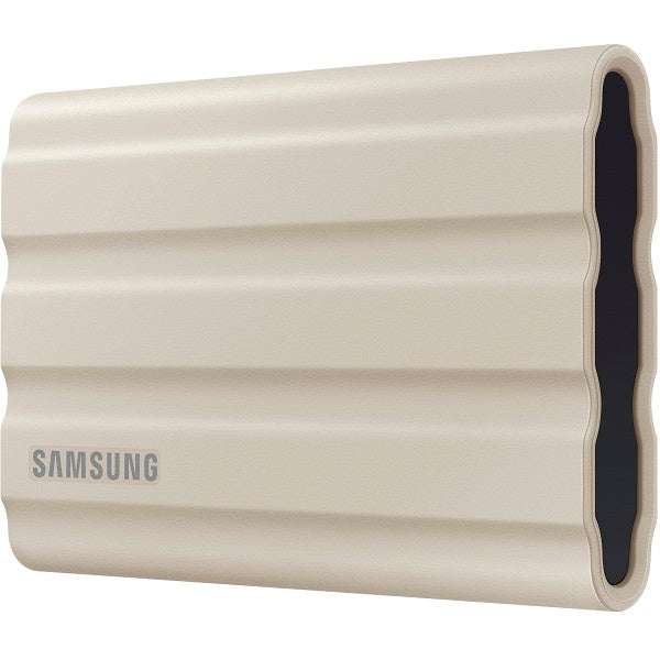Samsung T7 Shield Portable 2TB External SSD (MU-PE2T0K/AM) - Beige