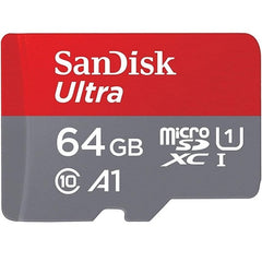 SanDisk 2 X Micro SD Ultra Plus With Adapter Memory Card 100MB/S 64GB