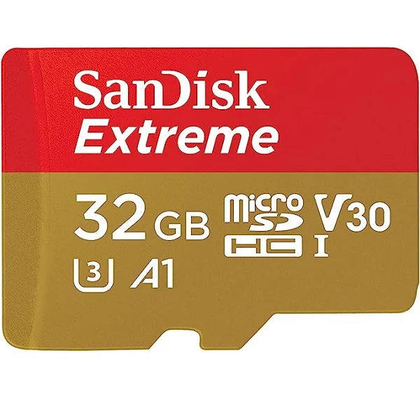 SanDisk 32GB Extreme Micro Memory Card with SD Adapter