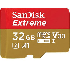 SanDisk 32GB Extreme Micro Memory Card with SD Adapter