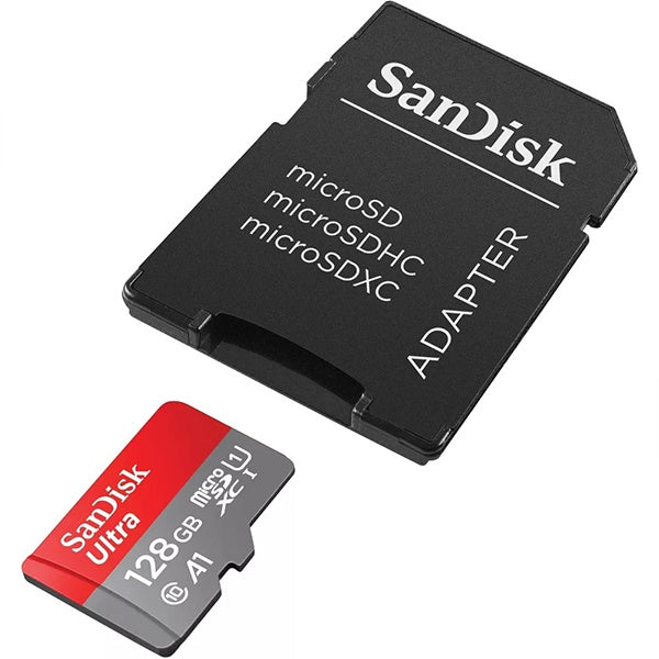 SanDisk Ultra Plus microSD Memory Card With Adapter 150MB/S 128GB