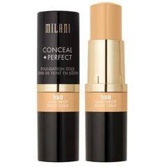 Milani Conceal + Perfect Foundation Stick Vegan, Cruelty-Free Cream Foundation - Cover Under-Eye Circles, Blemishes & Skin Discoloration for a Flawless Finish