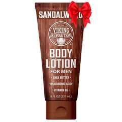 Viking Revolution Body Lotion for Men – Mens Lotion for Dry Skin with Shea Butter, Hyaluronic Acid and Vitamin B5, Nourishing Mens Body Lotion for Hydrated and Smooth Skin - 8oz (Pack of 1)