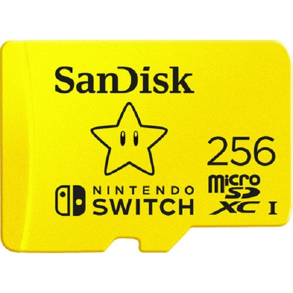 Sandisk Memory Card Micro SD Nintendo Switch 100MB/S 256GB