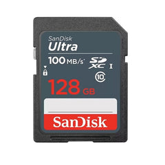 Sandisk SD Ultra Memory Card 100MB/S 128GB