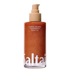 Saltair Shimmering Body Oil Scented Dry Oil Moisturizer with Light Reflecting Pearl Pigments. Moisturizing Glow for All Skin Types 4 Fl Oz
