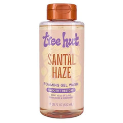 Tree Hut Foaming Gel Wash, Moisturizing & Hydrating Body Wash with Shea Butter, Gently Cleanses for Soft, Fresh & Radiant Skin