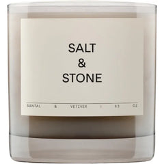 SALT & STONE Scented Candle for Women & Men | Hand-Poured, Aromatic & Fragrant | Coconut & Soy Blend Wax | 100% Cotton Wick | Long-Lasting 50 Hour Burn Time (8.5 oz)