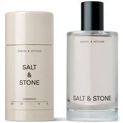 Salt & Stone Signature Scent Duo Set | 48 Hour Aluminum-Free Deodorant & Hydrating Body Mist | Skincare-Infused Deodorant & Body Spray