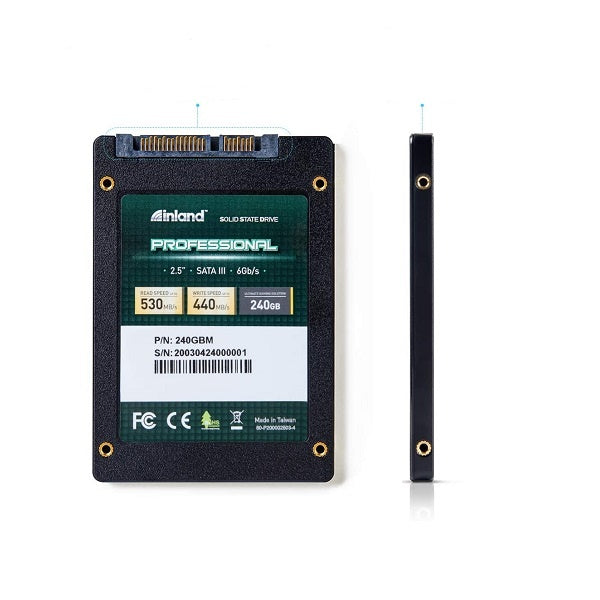 Inland Professional 2.5" Sata III 6GB/S Internal Solid State Drive (MC411421) 240GB