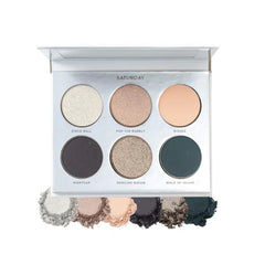 PUR Beauty On Point Eyeshadow Palette, Matte, Shimmer & Metallic Shades, Skincare-Infused Formula, Cruelty Free