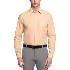 Van Heusen Men's Classic-Fit Point Collar Poplin Dress Shirt