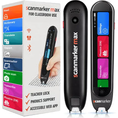 Scanmarker Pro & Max Reading Pen Bundle – Translation Pen for 100 Languages, Dyslexia Support, Phonics Assistance, Classroom & Language Learning Tool