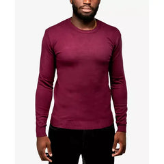 X-Ray Men's Basic Midweight Crewneck Pullover Sweater