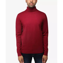 X-Ray Men's Turtleneck Pull Over Sweater