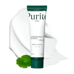 Purito Centella Cream – Soothing Korean Centella Moisturizer for All Skin Types | Hydrating K-Beauty Facial Cream (50ml / 1.7 fl oz)