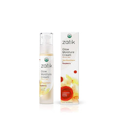 Zatik Naturals USDA Organic Moisturizer Duo, 1.7 fl oz (50mL) – Vegan, Non-GMO, Alcohol-Free, Gluten-Free, Soy-Free, pH Balanced & Biodegradable – Harmony Rose & Neroli + Glow Sea Buckthorn & Raspberry