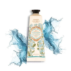 Panier des Sens - Small Hand Cream for Dry Cracked Hands - Mini Hand Lotion for Dry Skin - With Shea Butter and Olive Oil - Hand Care 97% Natural Ingredients - Travel Size 1 floz