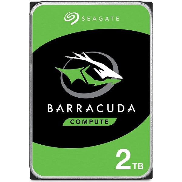 Seagate BarraCuda 2TB Internal Hard Drive 3.5" SATA 6GB/s (ST2000DM008)