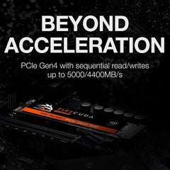 Seagate SSD Firecuda 520 M.2 Pci Gen4  Interna (ZP500GM3A002) 500GB