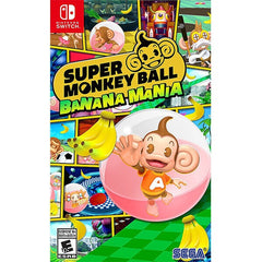 Sega Video Game Super Monkey Ball Banana Mania For Nintendo