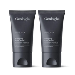 Geologie Daily Face Wash 2-Pack | Acne & Oil Control Facial Cleanser for Sensitive or Oily Skin, 2.05 Fl Oz (2-Pack)