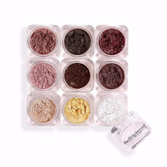 bellapierre Shimmer Powder 9 Stack | Paraben Free Eyeshadow | Vegan & Cruelty Free Eye Makeup - 9 Count