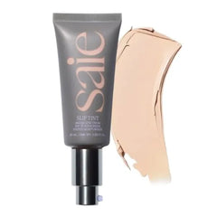 Saie Slip Tint Tinted Moisturizer with SPF 35 - Light Coverage, Glowy Skin Tint & Mineral Sunscreen for Face with Hydrating Hyaluronic Acid - Summer Makeup Essential