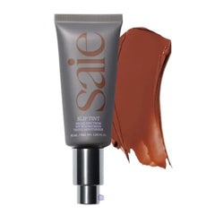 Saie Slip Tint Tinted Moisturizer with SPF 35 - Light Coverage, Glowy Skin Tint & Mineral Sunscreen for Face with Hydrating Hyaluronic Acid - Summer Makeup Essential