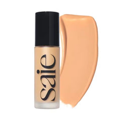 Saie Glowy Super Skin Tint Liquid Foundation - Hydrating Serum Foundation with Lightweight, Medium Coverage - Formulated with Hyaluronic Acid to Hydrate, Brighten and Plump