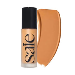 Saie Glowy Super Skin Tint Liquid Foundation - Hydrating Serum Foundation with Lightweight, Medium Coverage - Formulated with Hyaluronic Acid to Hydrate, Brighten and Plump