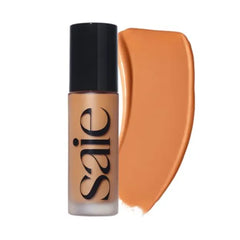 Saie Glowy Super Skin Tint Liquid Foundation - Hydrating Serum Foundation with Lightweight, Medium Coverage - Formulated with Hyaluronic Acid to Hydrate, Brighten and Plump