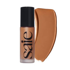 Saie Glowy Super Skin Tint Liquid Foundation - Hydrating Serum Foundation with Lightweight, Medium Coverage - Formulated with Hyaluronic Acid to Hydrate, Brighten and Plump