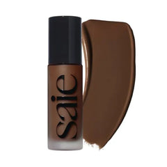 Saie Glowy Super Skin Tint Liquid Foundation - Hydrating Serum Foundation with Lightweight, Medium Coverage - Formulated with Hyaluronic Acid to Hydrate, Brighten and Plump