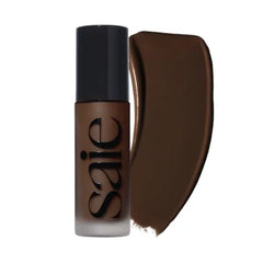 Saie Glowy Super Skin Tint Liquid Foundation - Hydrating Serum Foundation with Lightweight, Medium Coverage - Formulated with Hyaluronic Acid to Hydrate, Brighten and Plump